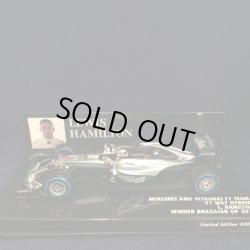 画像1: セカンドハンド品●PMA 1/43 MERCEDES-AMG W07 WINNER BRAZILIAN GP 2016 (L.ハミルトン）#44