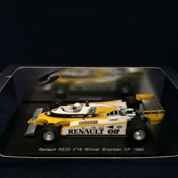 画像1: セカンドハンド品●SPARK1/43 RENAULT RE20 WINNER BRAZLIAN GP 1980 (R.アルヌー) #16