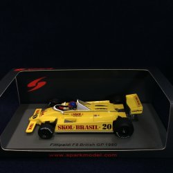 画像1: セカンドハンド品●SPARK1/43 FITTIPALDI F8 BRITISH GP 1980 ((E.フィッティパルディ）#20