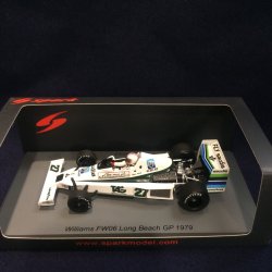 画像1: 新品正規荷品●SPARK1/43 WILLIAMS FW06 LONG BEACH GP 1979 (A.ジョーンズ）#27
