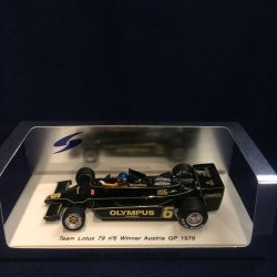 画像1: セカンドハンド品●SPARK 1/43 LOTUS 79 WINNER AUSTRIA GP 1978 (R.ピーターソン）#6