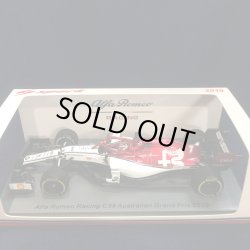 画像1: セカンドハンド品●SPARK1/43 ALFA ROMEO C38 AUSTRALIAN GP 2019 （K.ライコネン）#7