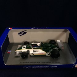 画像1: セカンドハンド品●SPARK 1/43 RALT RH6 VAINQUEUR GP de PAU F2 1981 (G.LEES) #14