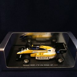 画像1: セカンドハンド品●SPARK 1/43 RENAULT RE50 2nd BRITISH GP 1984 (D.WARWICK) #16