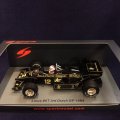 セカンドハンド品●SPARK 1/43 LOTUS 95T 3rd DUTCH GP 1984 (N.マンセル）#12