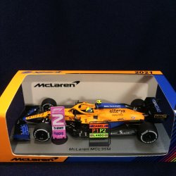 画像1: セカンドハンド品●SPARK 1/43 McLAREN MCL35M 2nd ITALIAN GP 2021 (L.ノリス）#4