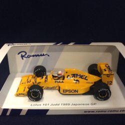画像1: セカンドハンド品●ROMU別注●SPARK1/43 LOTUS JUDD 101 JAPANESE GP (中嶋悟） #12