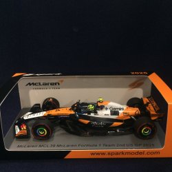 画像1: 新品正規荷品●SPARK1/43 McLAREN MCL39 2nd US GP 2025 (L.ノリス）#4