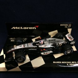 画像1: セカンドハンド品●PMA1/43 McLAREN MERCEDES MP4-19 (K.ライコネン）