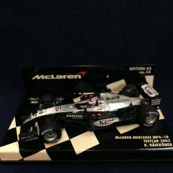 画像1: セカンドハンド品●PMA1/43 McLAREN MERCEDES MP4-18 TESTCAR 2003 (K.ライコネン）
