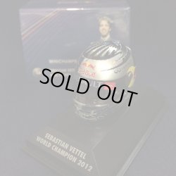 画像1: セカンドハンド品●PMA 1/8 RED BULL 2012 WORLD CHAMPION (S.ベッテル）ミニヘルメット　