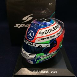 画像1: 新品正規入荷品●SPARK1/5 MERCEDES (K.アントネッリ） 2026 ミニヘルメット