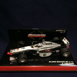 画像1: セカンドハンド品●PMA1/43 McLAREN MERCEDES MP4/12 (D.クルサード）#10 ※ブラックスター仕様