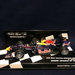 画像1: セカンドハンド品●PMA1/43 RED BULL RENAULT RB6 WINNER JAPANESE GP 2010 (S.ベッテル）#5