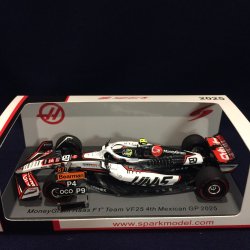 画像1: 新品正規荷品●SPARK1/43 MONEY GRAM HAAS VF-25 US GP 2025 (O.ベアマン）#87