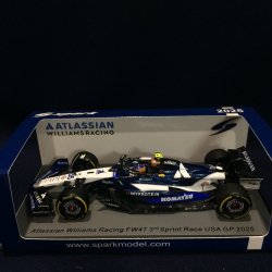 画像1: 新品正規荷品●SPARK1/43 WILLIAMS FW47 3rd SPRINT RACE US GP 2025 (C.サインツ） #55