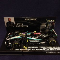 画像1: 新品正規入荷品●PMA1/43 MERCEDES-AMG PETRONAS W15 ABU DHABI GP 2024 (l.ハミルトン）