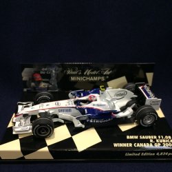 画像1: セカンドハンド品●PMA1/43 BMW SAUBER F1.08 WINNER CANADA GP 2008 (R.クビサ）#4