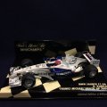 セカンドハンド品●PMA1/43 BMW SAUBER F1 06 THANKS MICHAEL BRAZIL GP 2006 (R.クビサ）#17