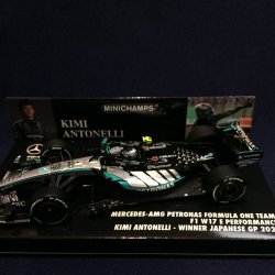 画像1: 新品正規荷品●PMA 1/43 MERCEDES-AMG PETRONAS W17 WINNER JAPANESE GP 2026 (K.アントネッリ）#12