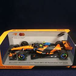 画像1: 新品正規荷品●SPARK1/43 McLAREN MASTERCARD MCL40 AUSTRALIAN GP 2026 (L.ノリス）#1