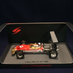 画像1: 新品正規荷品●SPARK1/43 LOTUS 49B US GP 1968 (M.アンドレッティ) #12