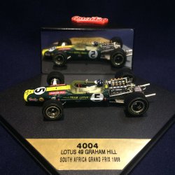画像1: セカンドハンド品●QUARTZO 1/43 LOTUS 49 SOUTH AFRICA GP 1968 (G.ヒル）#5