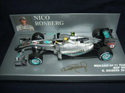 画像1: 新品正規入荷品●PMA1/43 MERCEDES GP MGP W01 (N.ロズベルグ） 2010