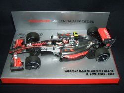 画像1: 新品正規入荷品●マクラーレン別注●PMA1/43 VODAFONE McLAREN MERCEDES MP4-24 (H.コバライネン) 2009