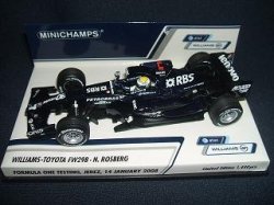 画像1: 新品正規入荷品●PMA1/43 WILLIAMS TOYOTA FW29B （2008 TEST) N.ロズベルグ