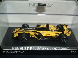 画像1: 新品正規入荷品●NOREV 1/43 F1 Renault F1-30周年 (1977-2007)
