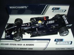 画像1: 新品正規入荷品●PMA1/43 WILLIAMS-TOYOTA FW30 TEST VALENCIA 21-24 JANUARY 2008 (N.ロズベルグ）