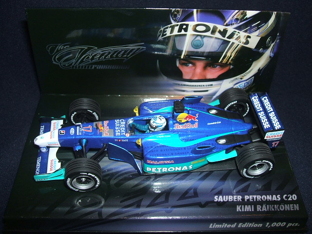 新品特別入荷品 Pma1 43 ユーロスポーツ別注 Sauber Petronas C K ライコネン F 1 コレクターズストア Signass