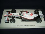 画像: 新品正規入荷品●SPARK1/43 Sauber C30 中国GP 2011  (小林可夢偉） #16