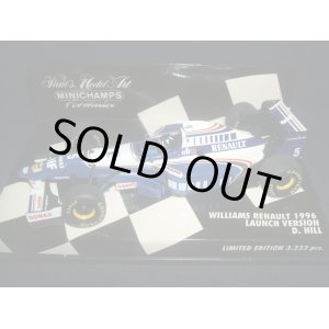 画像: セカンドハンド品●PMA1/43 WILLIAMS RENAULT 1996 LAUNCH VERSION (D.ヒル）