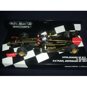 画像: 新品正規入荷品●PMA1/43 LOTUS RENAULT GP R31 3rd PLACE AUSTRALIAN GP 2011　（V.PETROV) 