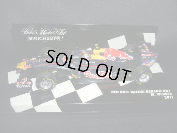 画像1: 新品正規入荷品●PMA1/43 RED BULL RACING RENAULT RB7　(M.WEBBER)　2011