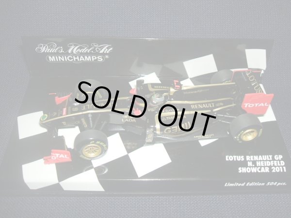画像1: セカンドハンド品●PMA1/43 LOTUS RENAULT GP SHOWCAR 2011 (N.ハイドフェルド）