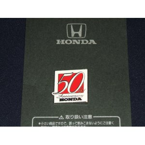 画像: HONDA 50th アニバーサリー 記念ピンバッチ　