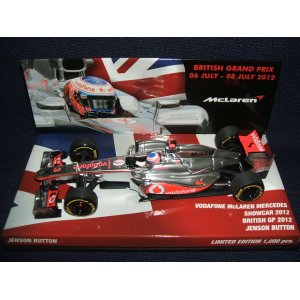 画像: 新品正規入荷品●PMA1/43 メルセデスオフィシャル別注 McLAREN MERCEDES SHOWCAR 2012 BRITISH GP (J.バトン）