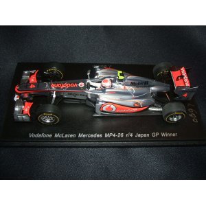 画像: 新品正規入荷品●SPARK1/43 VODAFONE McLAREN MERCEDES MP4-26 WINNER JAPAN GP (J.バトン） #4