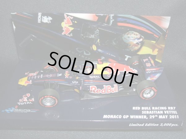 画像1: 新品正規入荷品●PMA1/43 RED BULLチーム別注 RB7 モナコGP 2011 (S.ベッテル）