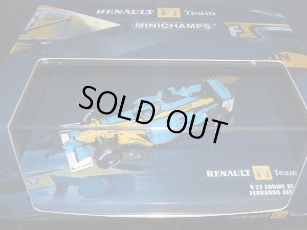 画像1: セカンドハンド品●チーム別注●PMA1/43 RENAULT F1 TEAM R23 (F.アロンソ）