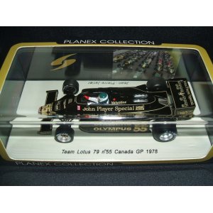 画像: 再入荷●新品正規入荷品●SPARK1/43 PlanexCollection Lotus 79 1978 Canada GP1978 ( J.P.JARIER ) #55　(ＪＰＳ仕様）