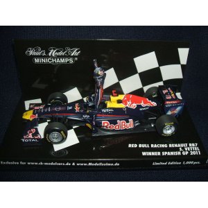 画像: 新品入荷品●海外限定商品●PMA1/43 RED BULL RENAULT RB7 WINNER SPANISH GP 2011 (S.ベッテル）