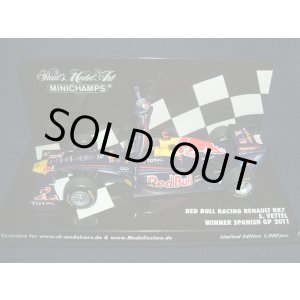 画像: 新品入荷品●海外限定商品●PMA1/43 RED BULL RENAULT RB7 WINNER SPANISH GP 2011 (S.ベッテル）