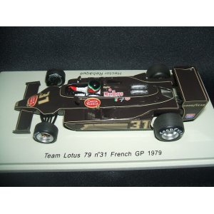 画像: 新品正規入荷品●SPARK1/43 PlanexCollection Lotus 79  FRENCH GP 1978 (H.Rebaque) #31