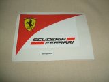 画像: 2013年　FERRARIチーム支給　ヘッドレスト用ステッカー　