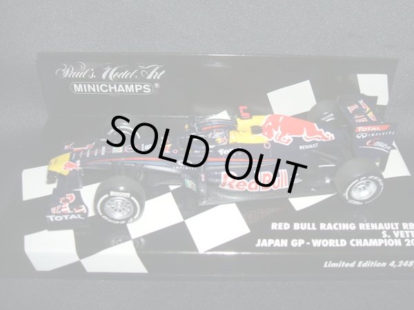 画像1: 新品正規入荷品●PMA1/43 RED BULL RENAULT RB7 JAPAN GP WORLD CHAMPION 2011 (S.ベッテル）