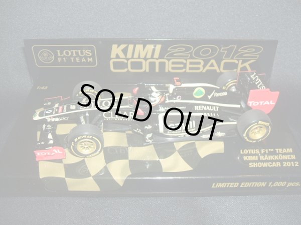 画像1: セカンドハンド品●PMA1/43 [KIMI COMEBACK] LOTUS F1 SHOWCAR 2012 (K.ライコネン）